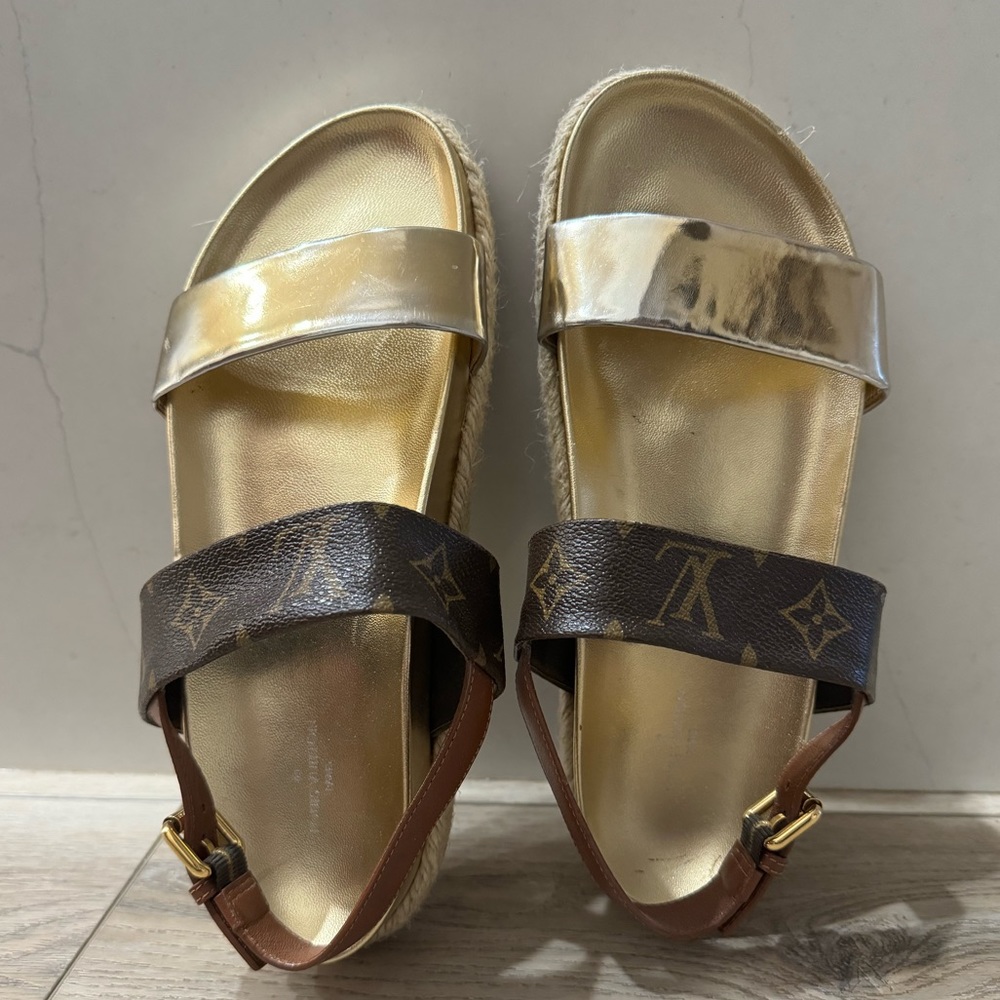 Louis Vuitton sandals perfect for summer
